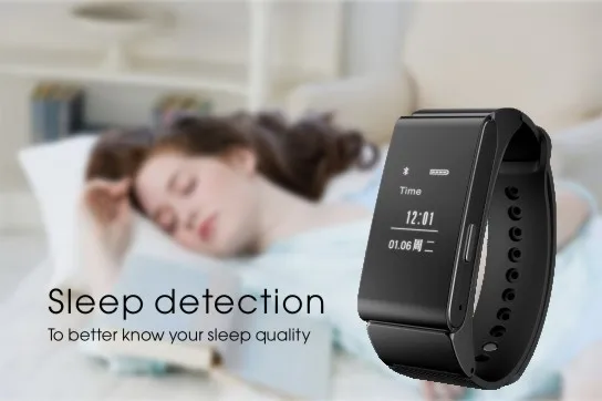 2016 Smart Bracelet Talk Band M8 Bluetooth Headset for Android Ios Smart Phone Watch