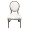 High Quality Wooden Stackable Louis xv Style Wedding Party Chair