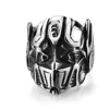 Lancui European and American Titanium steel ring Robot Titanium steel ring Fashion Men's Transformers ring