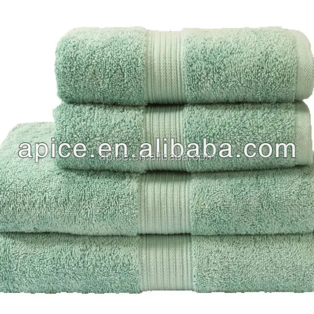 2017 factory wholesale solid dobby bath towel set with cheaper