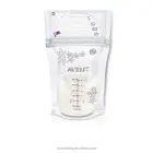 200ML Spout pouch baby food plastic liquid breast milk storage bag with zip lock