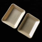 Corn Starch Biodegradable Foam Food Packaging Trays for Fish Meat