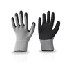 Customized Adult Use Free Sample New Design Household Safety 13g Polyester Foam Palm Coating Gloves