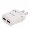 OEM EU US UK AU wall plug travel charger adapter 5V 2.1A universal 2 port dual USB wall charger