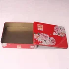 Custom-made Rectangular Decorative Metal Coffee Bean tin Boxes with Lids Factory Price