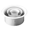 High quantity ventilation ceiling round jet nozzle adjustable diffuser