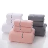 Quality blank pure cotton bath towel gift towel set