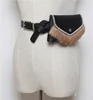 New arrival Fashion rhinestones waist bag waist belt fur mobile phone bag belts women fashion fanny packs luxury bag belt