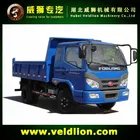 Foton 4x4 Mini Dump Truck 3ton mini Dump Trucks