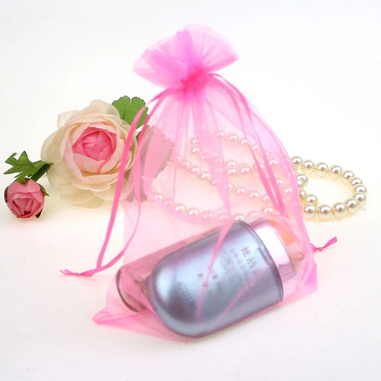 small pink gift bags