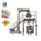 Small cookie waffles packaging machine automatic fortune cookies biscuit sandwiching crackers packing machine