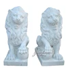 Outdoor Lion Carving Stone lions for gate