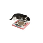 Fashion High Quality Short Plush Dark Grey Cat Scratcher
