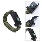 KongBo New Style Paracord Survival Bracelet with Knife