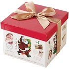 Christmas Boxes Packaging Supplier Bosing Custom Square Cardboard Paper Cake Packing Christmas Gift Box
