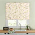 100% polyester fabric Material and Roman Style blackout roller blind shades