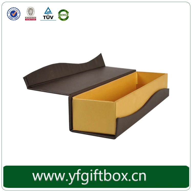 hot sale cardboard paper magnetic closure luxury pen gift box