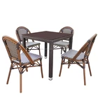 Outdoor Rattan Dining Furniture for four seats
