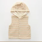 Wholesale custom summer knitted 100% cotton baby vest