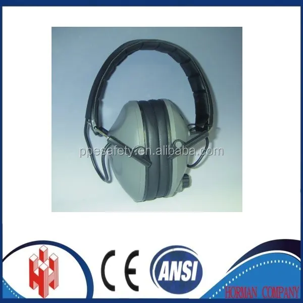 safety earmuffs,safetymoments ef803-e ansi electronic foldable safety earmuffs