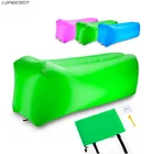 Outdoor summer trend 210D Fabric 210T ripstop polyester chair Laybag Beach Air Sofa Sleeping Bag inflatable sofa