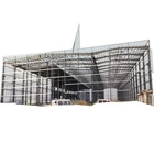 Warehouse Garage Easy Assemble Low Cost Metal Construction Prefab Steel Structure Warehouse