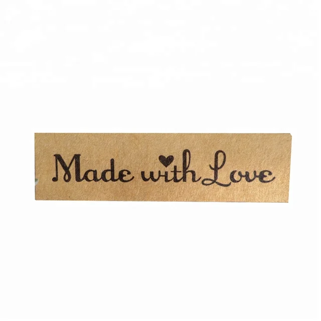 made with love kraft sealing stickers paper sticker crafts hand