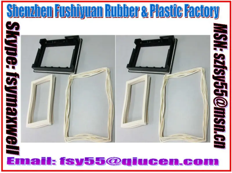 Sponge Rubber Foam Gasket / Eva Foam Gaskets For Electrical Outlets / Flat Square Silicone Foam