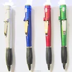 3 in 1 Multi-function multifunction pen tool nail art cutters pen with LED flash light