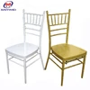 stacking outdoor wedding gold chiavari chairs