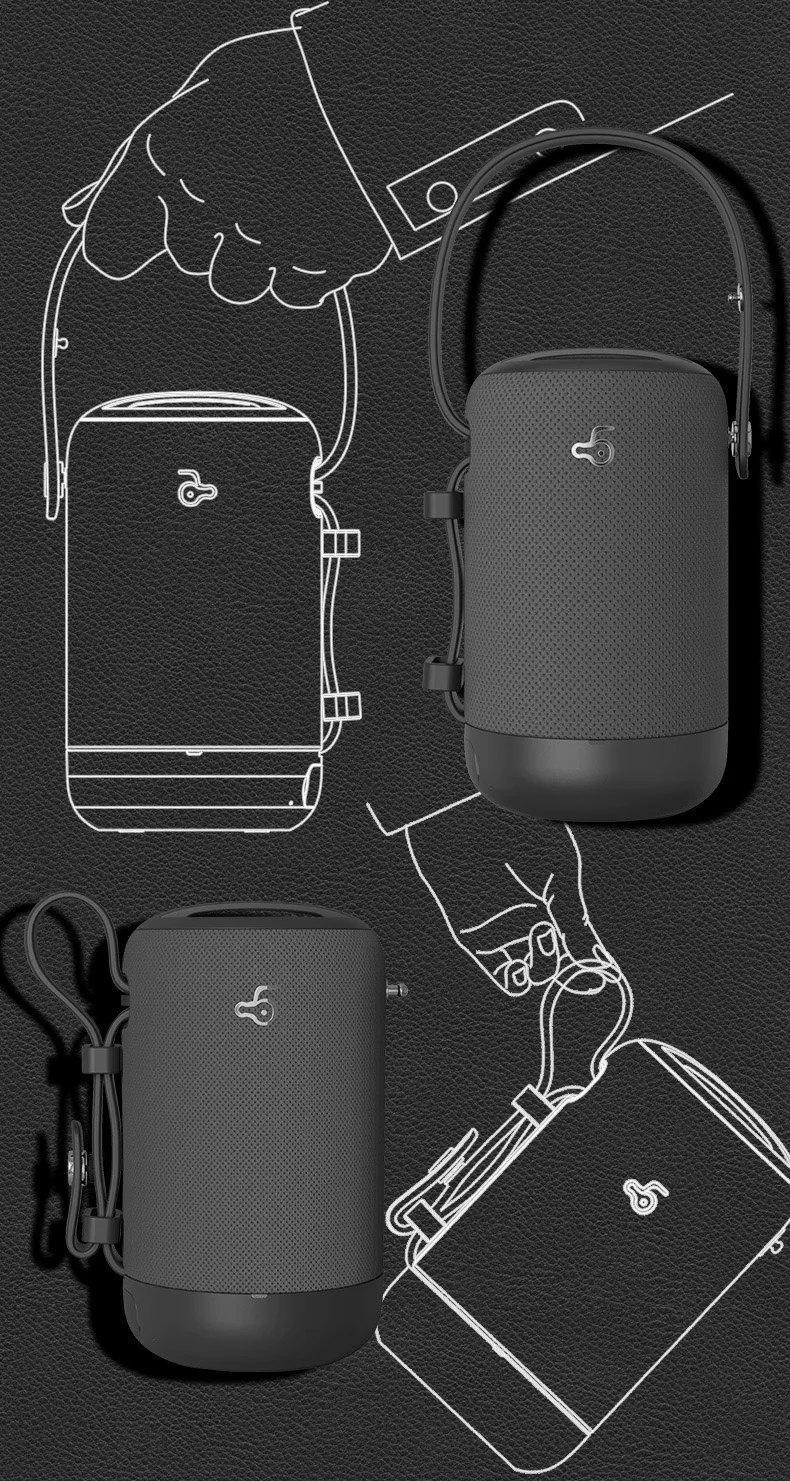 T3 Water Resistant Proof Bottle Bluetooth Speaker With Usb Port - ANKUX.COM