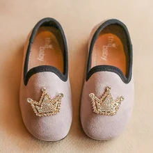 2018 decorated kids sequin loafers beautiful baby shoes