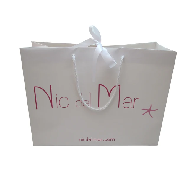 custom gift paper bag with logo printed