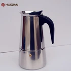2018 New Design classical 5-6 cup 400ml Stainless Steel Stovetop Espresso Maker