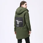 TANBOER Women's Down Jacket white duck down packable winter coats women long edition jackets TB3692
