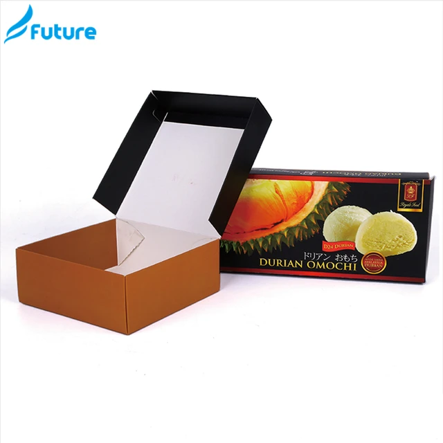 wholesale creative black paper box small packaging cardboard