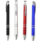 pure Color Classical office use metal ball point pen for promotion pens with custom logo ballpoint pen