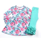 2019 Newborn Clothing Sets Girls Baby Flower clothing pants 2pcs baby set boutique clothing