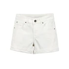 Girls Stretch jeans shorts,Girls stretch Rolled up Hem Jeans Shorts
