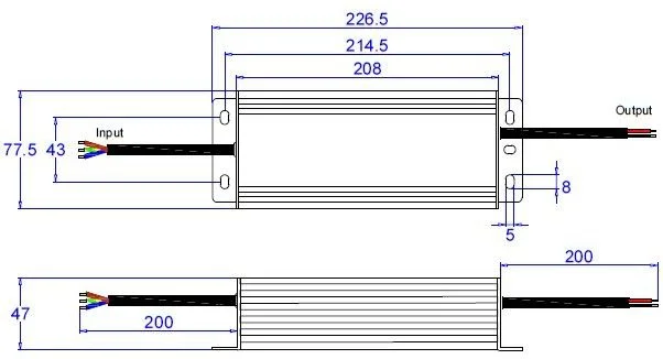 dimmable driver led light