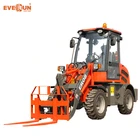 Everun Brand ER08 CE certificated Agricultural Machinery Mini Wheel Loader
