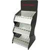 Detachable Assembled Acrylic Cosmetic Nail Polish Lipstick Display Rack Stand With Poster