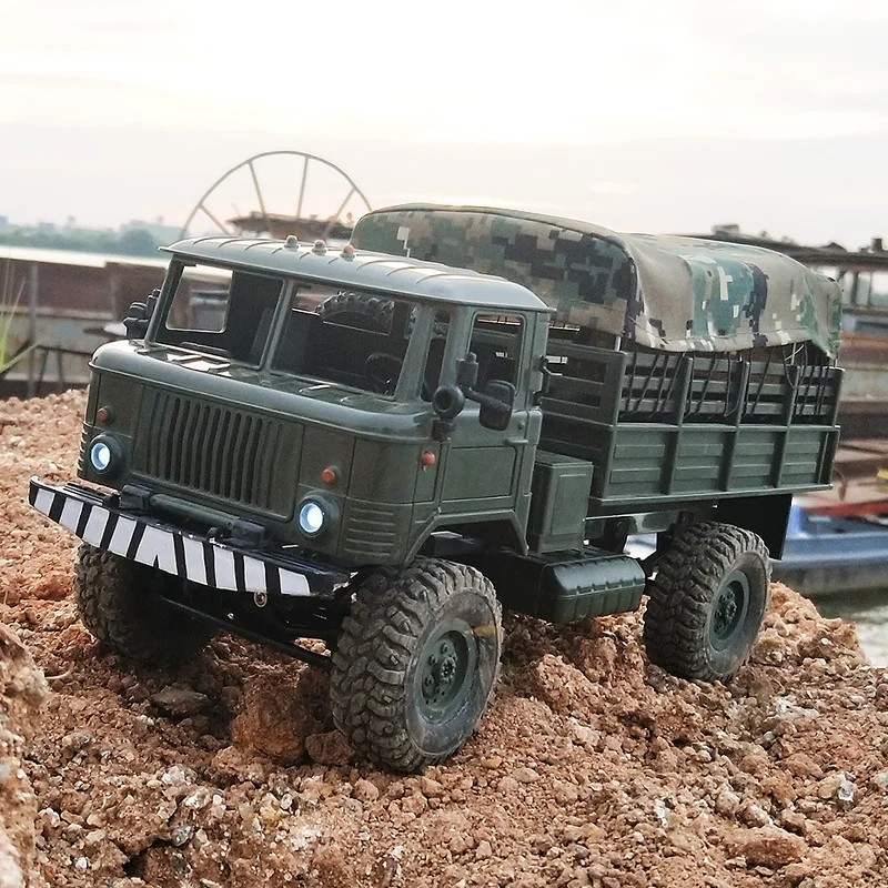 2.4G 1/16 RC 4WD Truck RTR with Light Truck Off-Road Climber RC Off-Road Truck