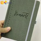 linen book hardcover custom diary journal note book