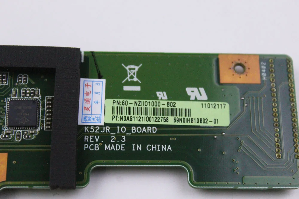 Free shipping , USB DC Power Jack board 60-NMDC1000 for ASUS K52 K52JR K52DR 52F K52F 52J