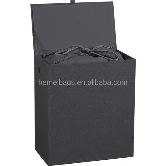 felt fabric laundry hampers storage box baskets waterproof and