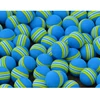 factory price custom sizes kids foam anti-stress eva rainbow colorful rubber ball toy