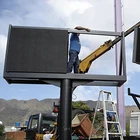 2017 Outdoor Full Color LED Display Screen P8 p10 p16 Screen Big TV Advertising Screen support video display