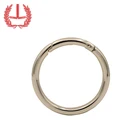 Zinc alloy metal 50mm diameter Spring Gate Round Ring