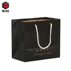 Custom Printing Eco Friendly Recycle Shopping Big Kraft Paper Bag With Rope